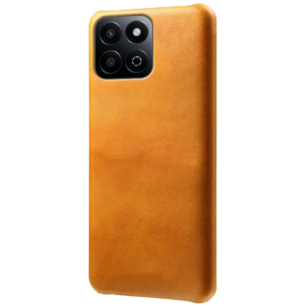 For Honor Play 60 Plus 5G Case Calf Texture PU Leather Hard PC Protective Phone Cover