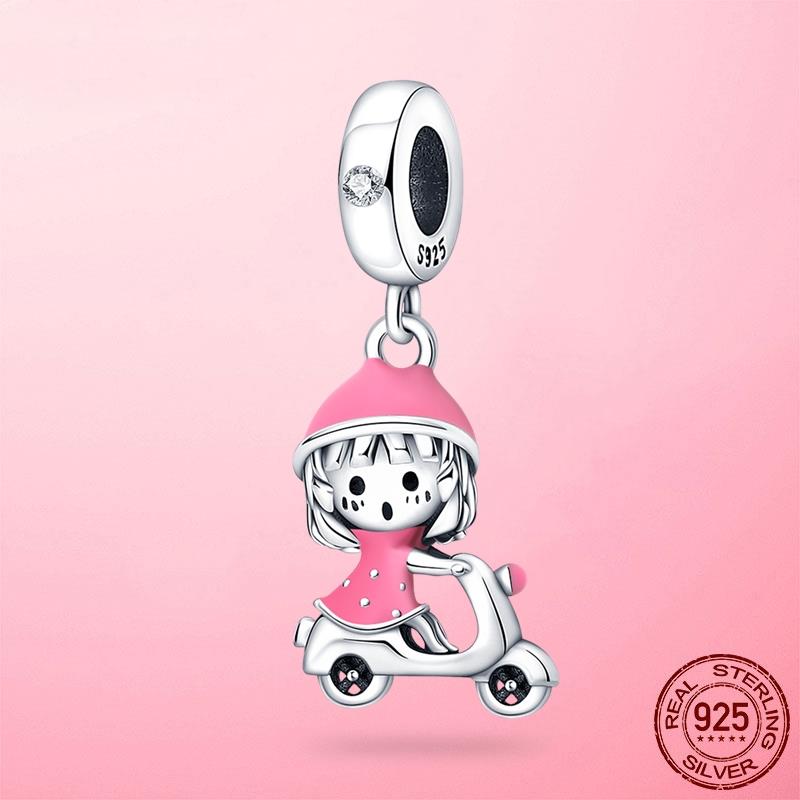 copper Sport Love Yoga Car Motorcycle Dangle Charm Bead Charms Bead Charms Authentic Accessories Bracelets Authentic copper Jewellery Making