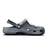 Crocs Classic clog 811 made starry sky angel wings dream ink splashing feeling gift box set hole shoes unisex black and silver