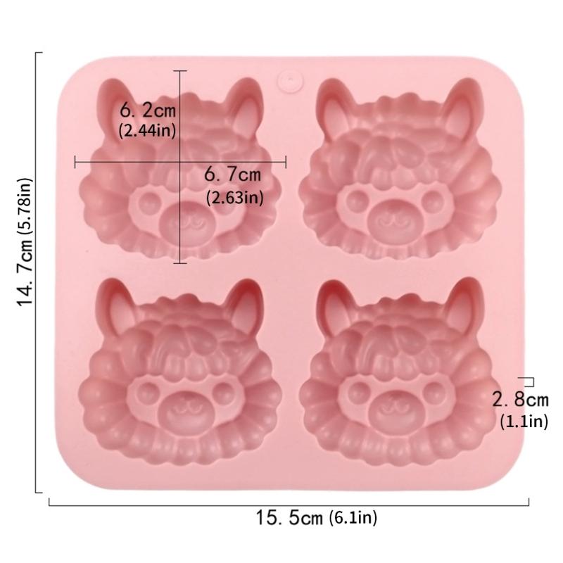 Food Grade Silicone Alpacas Cake Mold Baking Tool For Kids Party Dessert Making Heat Resistant Materials Mould