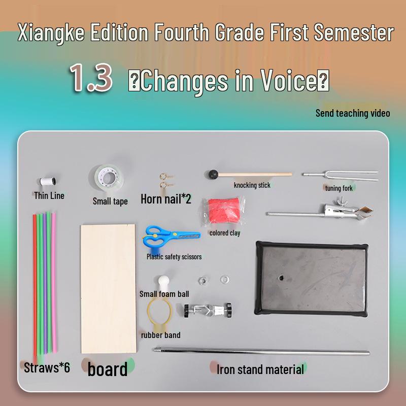 Xiangke 4th Grade Science Experiment Kit: Sound Changes