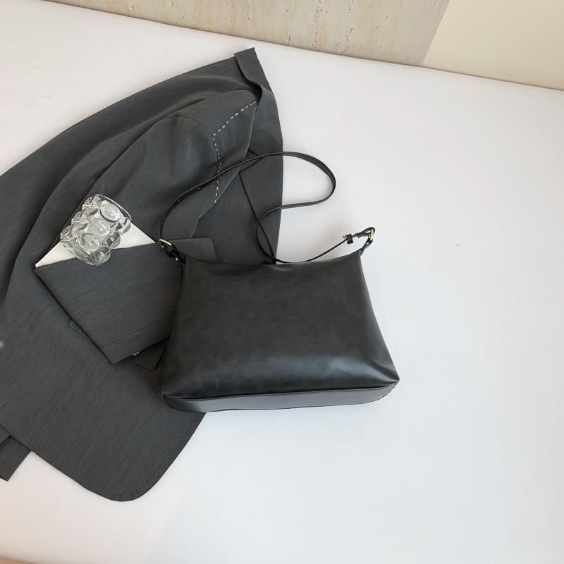 Ielgy Fashion Trend Large-Capacity Tote Bag Korean Version Simple All-Match Shoulder Bag