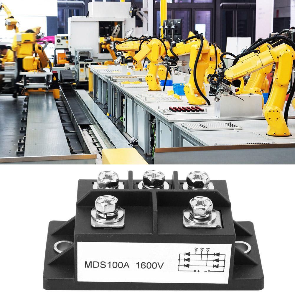 MDS100A 1600V Diode 3-Phasen-Gleichrichter Brückengleichrichter für hohe Leistung 600~1600V für Mehrzweck