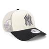Era Mesh Cap 9FORTY-A Side Patch MLB ONSPOTZ Exclusive NER37C3717 9 FORTY A-Frame Trucker CS Metallic Pewter Heritage
