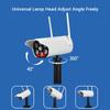 Solar Powered Virtual Camera Safety Light, Two-way Fixture, Multi Style Motion Sensor Waterproof Fence Outdoor Platform Floodlight