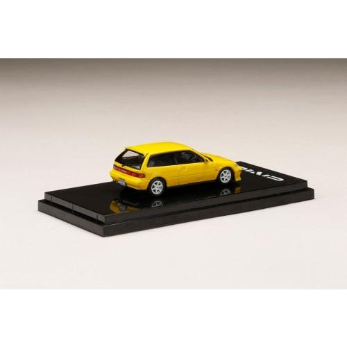 Hobby Japan HJ64 1/64 Scale Honda Civic (EF9) SiR II Customized Version Yellow (Custom Color) Finished Model HJ641031CY