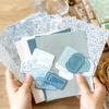 40 Pcs Sticker+material Paper Set Planner Handmade DIY Scrapbooking Diary Album Junk Journal Supplies