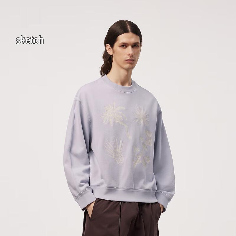 

Men s 2024 Spring Casual Pullover Sweatshirt L