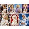 Lady DIY Special Shape Drill Art Craft Pearl Diamond Painting with Frame 11.81x15.75in Diamond Art Pearl Painting Kit Gift