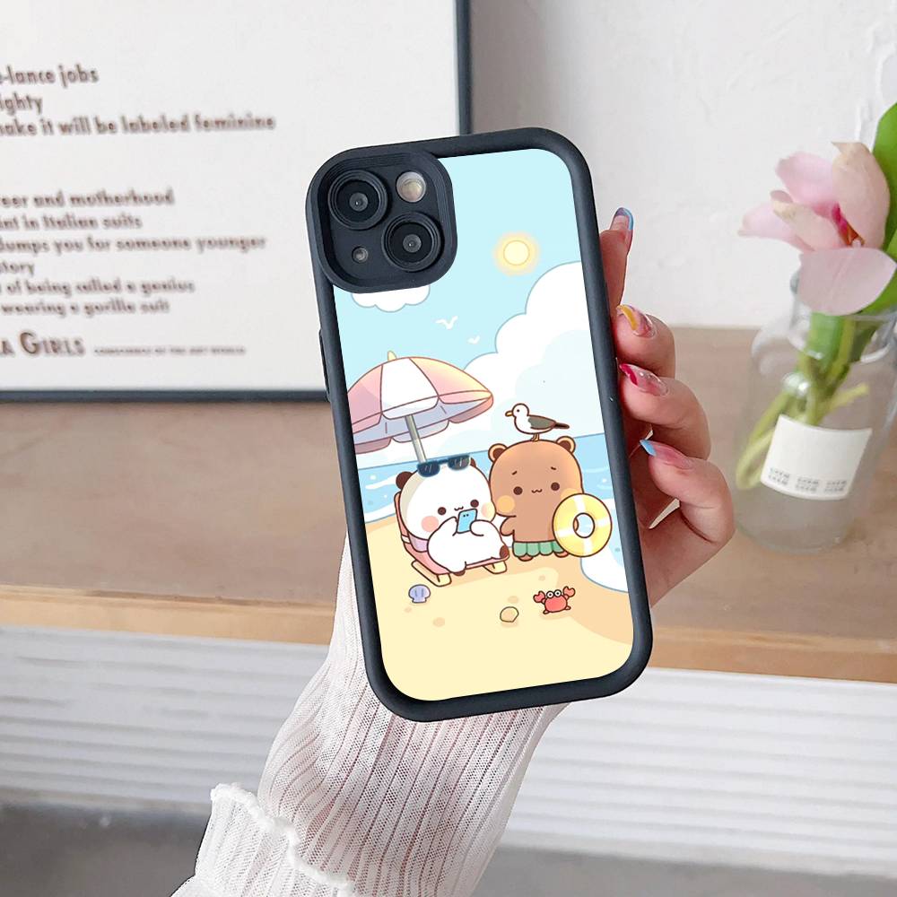 Cute Bubu Dudu Cartoon Phone Case For IPhone 17 16 15 14 13 12 11 Air Plus Pro Max Soft Back Cover