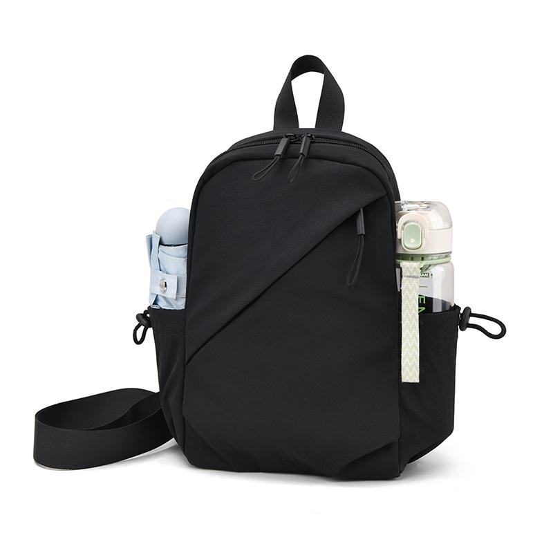 Outdoor Shoulder Bag Water-repellent Crossbody Bag Large Capacity Sports Chest Bag