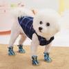Rutschfeste Robuste Sohle Hundeschuhe Für Pudel Und Teddyhunde Warm Und Gemütlich In Rosarot Und Blau