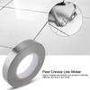 PET Room Floor Crevice Line Sticker Self Adhesive Ground Corner Tile Decor(2cm*50m Silver)