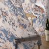 Tüllvorhänge im ethnischen Stil mit persischem Retro-Muster und Blumenmuster für Fenster, Wohnzimmer, Schlafzimmer, Hotel, Luxusdekoration, transparente Vorhänge