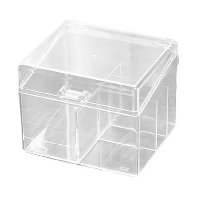 Dustproof Clear Acrylic Card Storage Box for Easy and Instantly Identify Contents Without Opening Great For Office Home