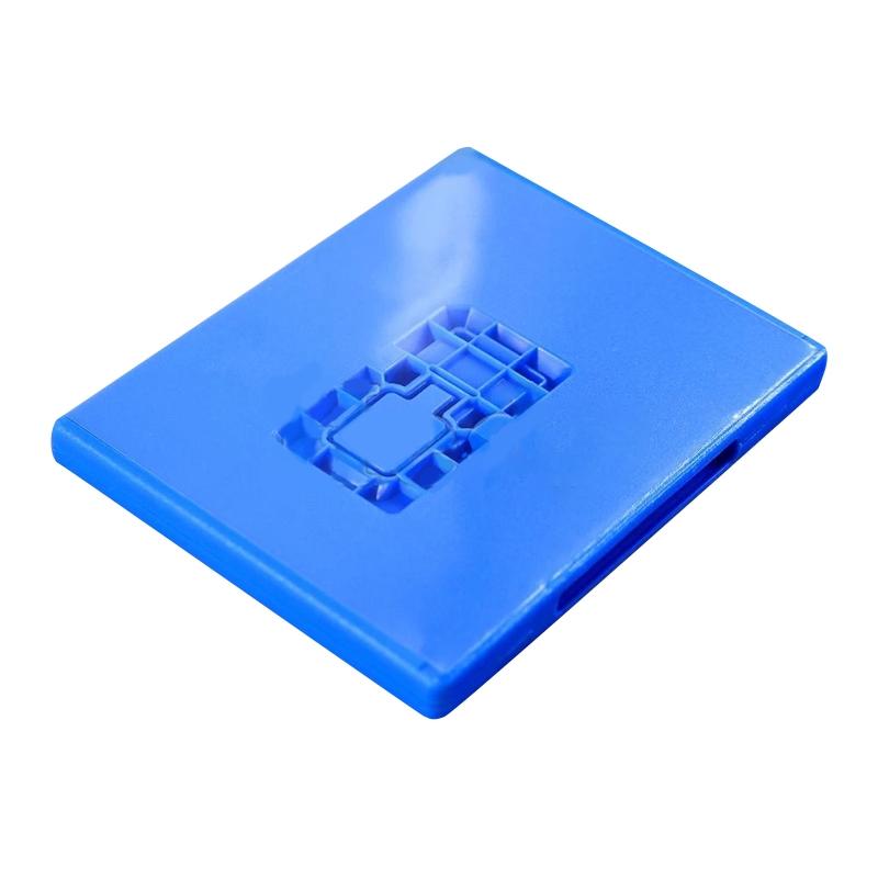 Blue Cartridge Storage Box Game Card for Case Game Cassette Sleeve for PSV1000 PSV2000 Drop-resistant