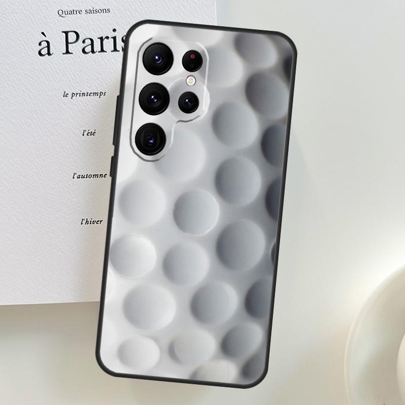 Golf Ball Cover For Samsung Galaxy S23 Ultra S21 S20 FE Note 10 Plus S8 S9 S10 S10e S22 Ultra Case