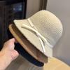 New Style Fisherman Hat Women's Fisherman Hat Autumn and Winter Korean Version Warm Knitted Cashmere Hat Temperament and Face Small Basin Hat