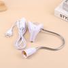 1.8M E27 Clamp Lamp Socket 360° Rotatable With Eu Plug Switch Wire Hanging Led Holder Indoor Lighting Fixture Attachment