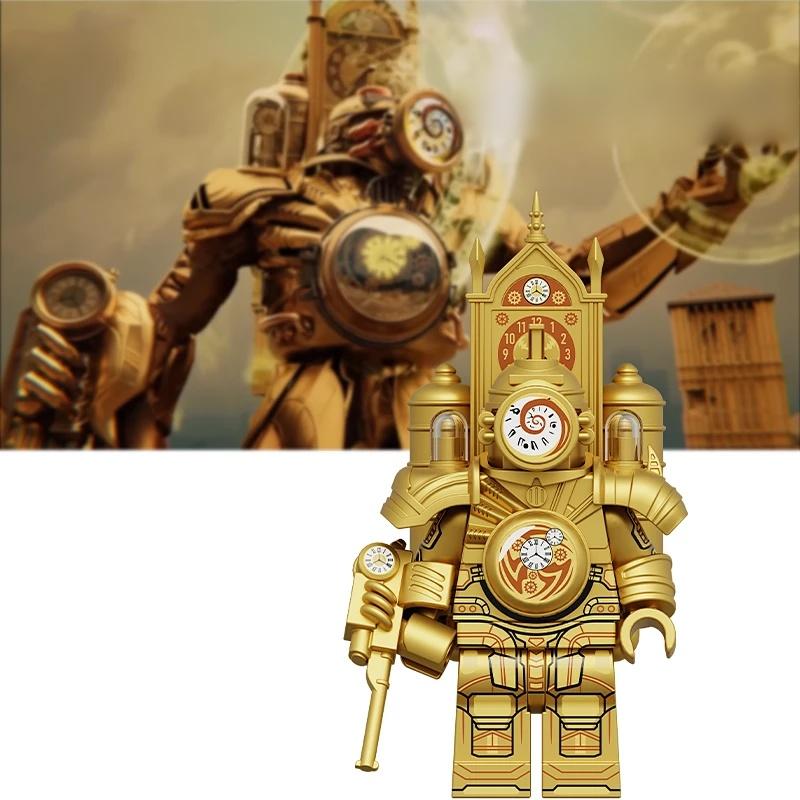 

Туалетник проти. Монітор Мен Титан Годинник Мен Конструктор Мініфігурка Іграшка