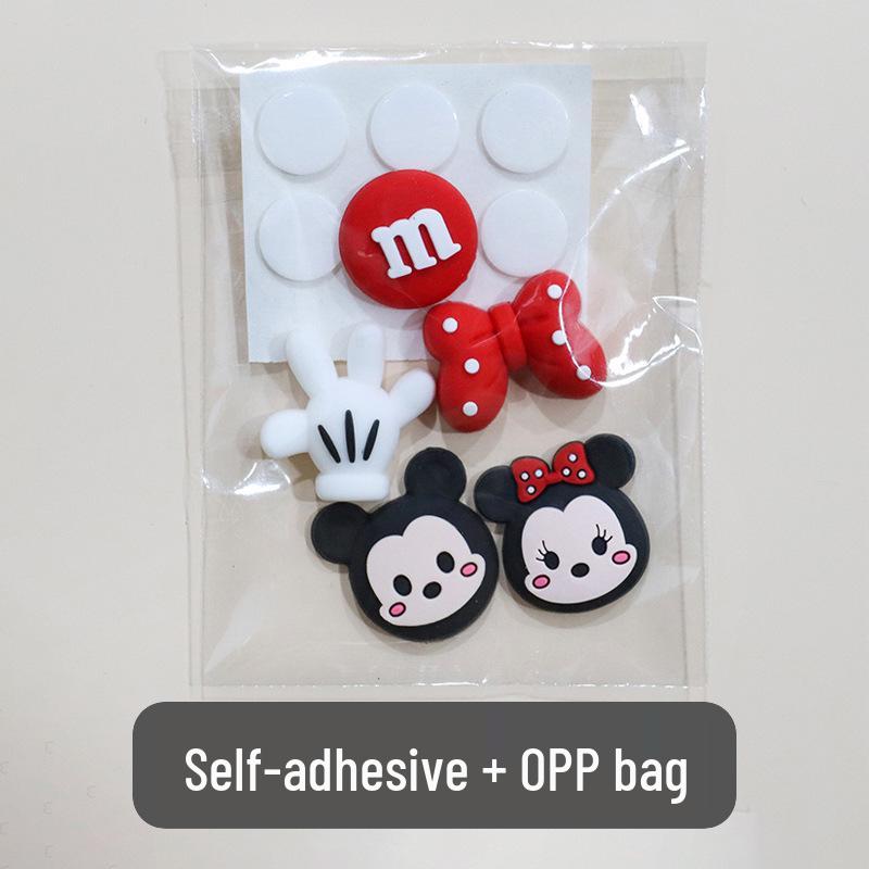 3D Cartoon Water Cup Sticker: Soft Glue Decoration, Mixed Style DIY, No-Trace Adhesive, Cute Phone Case, Refrigerator Magnet