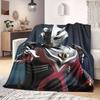 Manta de Franela de Anime Ultraman Cálida, Cómoda, Adecuada para Dormitorios, Sofás, Camas, Sillas, Picnic, Viajes