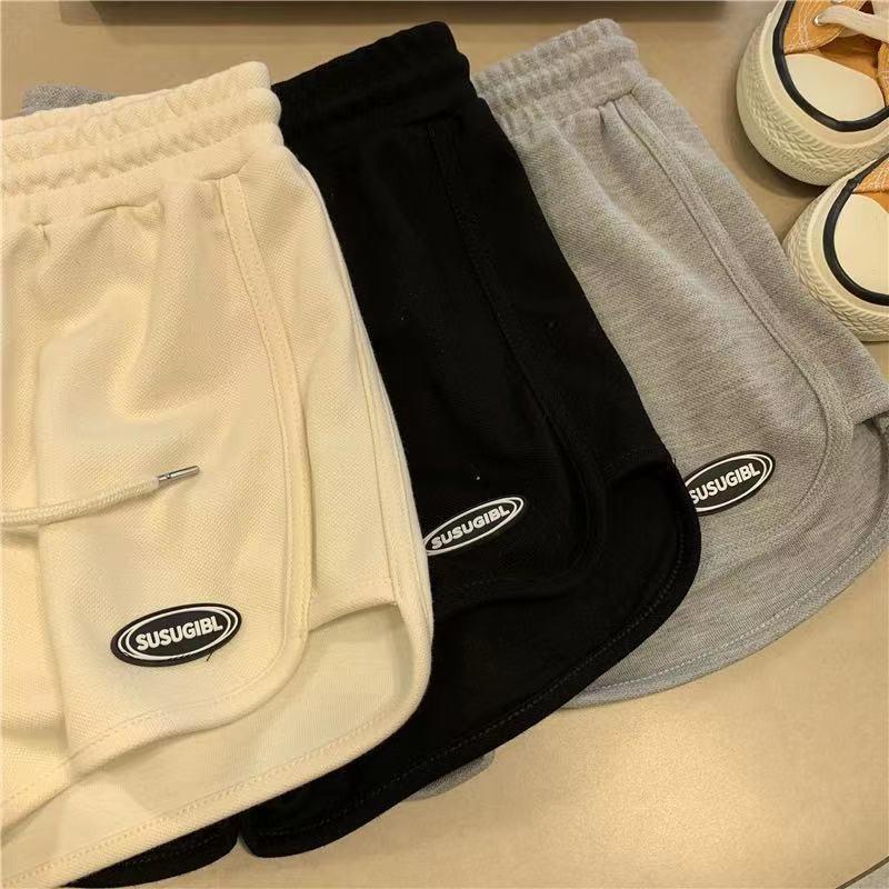 Shorts Girls Summer Loose Skinny Hot Pants Three Casual Sports Pants Wide Leg Pants
