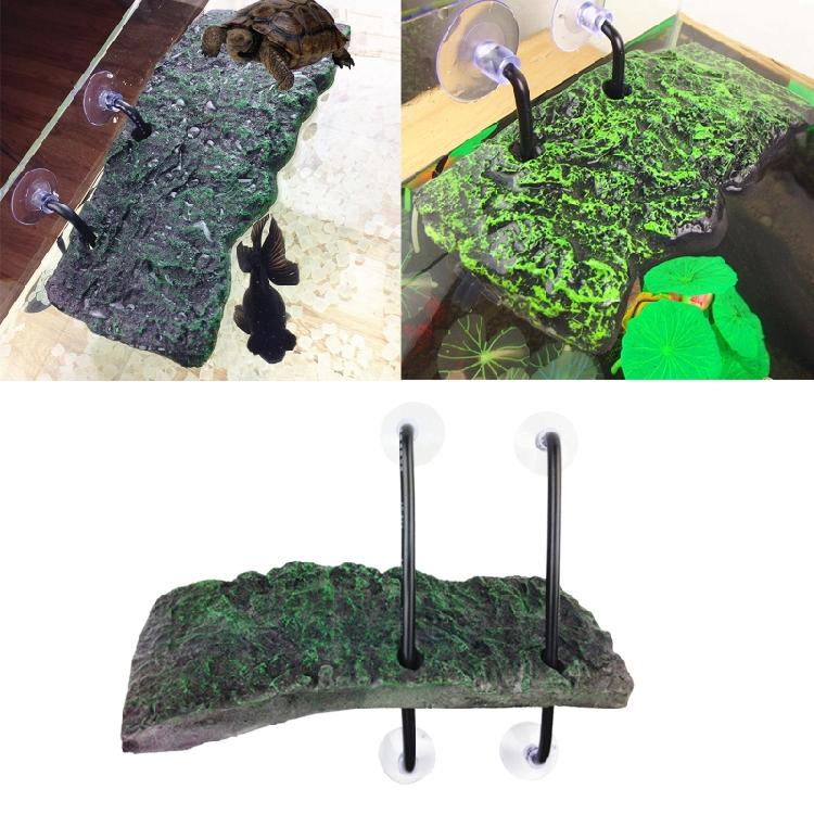 Floating for Turtle Basking Platform Climbing Deck Resting Island Resin Terrace