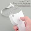 Portable Measuring Tape Mini Ruler Retractable Metric Tape in Inches Measuring Film for Body Soft Measuring Tape