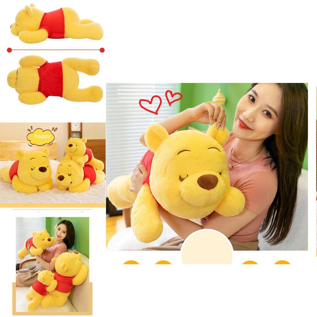 Large Cute Winnie-pu-pu Teddy Bear Plush Toy For Sleeping And Sofa Decoration
