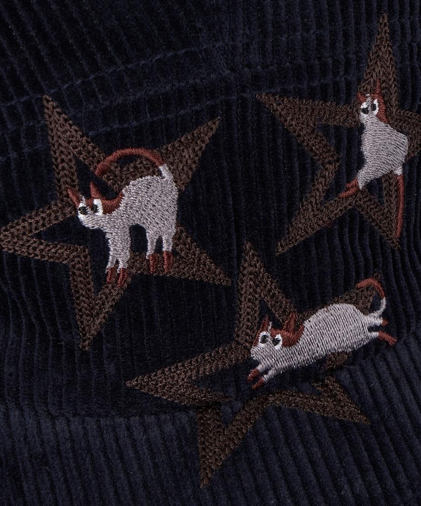 Yueolssesi Triple Meow Camp Cap (Navy)