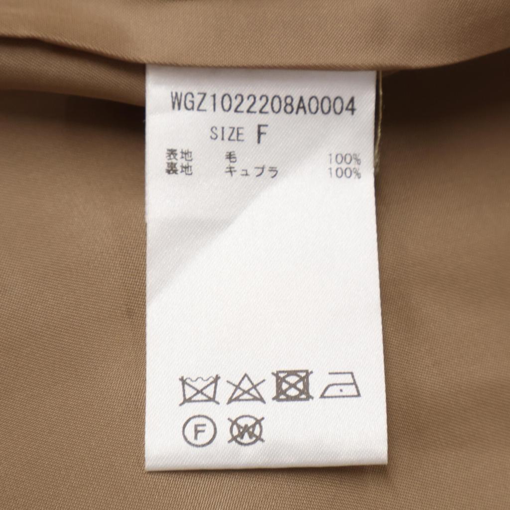 Whim Gazette WGZ1022208A0004 Mid trench coat coat F CamelUsed
