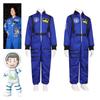 Astronaut Halloween Costume For Kids Polyester Space Suit For Cosplay And Parties
