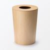 MUJI Wooden Trash Can Diameter x 84915086 Lid, Round, Approx. 23.5cm 1.5cm Height,