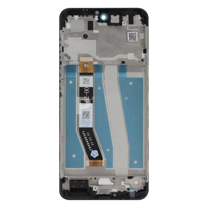 Bloc Complet pour Motorola G14 Écran LCD + Vitre Tactile et Châssis Noir