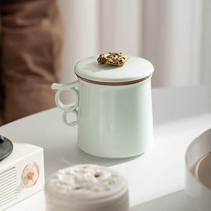 

Chi Long White Porcelain Tea Cup Set