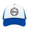Christmas Pattern Mesh Trucker Cap with Stamped Logo - Sunshade Baseball Cap