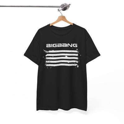 Big Bang KPop Tişörtü BIGBANG Tişörtü Müzik K Pop Grubu Unisex Tişört Unisex Tişört