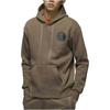 Jordan Men Paris Saint-Germain Logo Hoodie 'Brown' DZ2924-274