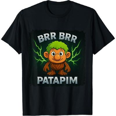 BRR BRR Patapim - Włoska Koszulka Meme Brainrot(5)