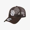New Era San Diego Padres Voll-Mesh-Kappe Burnt Wood 15206374