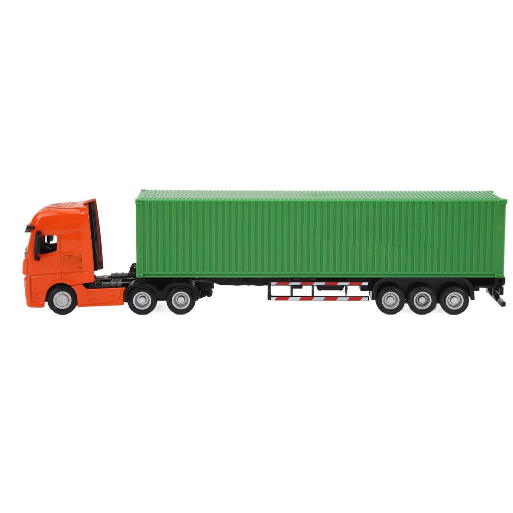 1:50 Scale Container Truck Stimulation Detachable   Hauler Tractor Trailer for Indoor