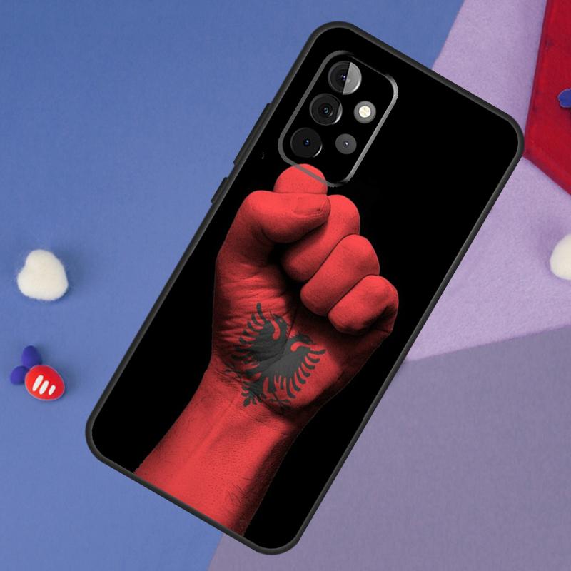 

Albanian Flag Case For Samsung Galaxy A52 A53 A33 A13 A34 A54 A14 A35 A55 A15 A56 A36 A26 A16 A06 A22 A32 Samsung A23