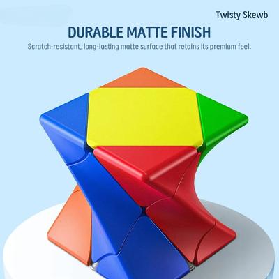 3x3x3 Iškreiptas Skew Dėlionės Magiški Kubeliai Profesionalus Lavinantis Intelektą Žaislas Edukacinis 3x3 Kubas Vaikams Dovana