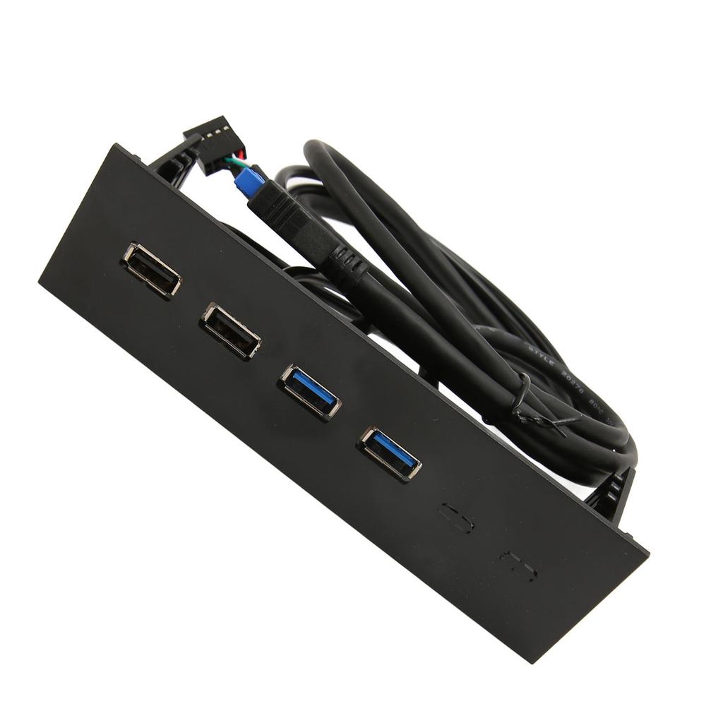USB Front Panel 2 USB2.0 2 USB3.0 High Speed Transmission 5.25in Computer Expansion Board 4 Ports
