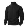 Men's Turtleneck Sweater Winter New Jacquard Knit Pullover Solid Color Warm Casual Long Sleeve