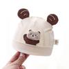 Cute Cartoon Knitted Hat Thickened Pullover Hat New Fontanelle Hat  Newborn