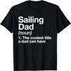 Segeln Papa Definition Lustiges Sport T-Shirt