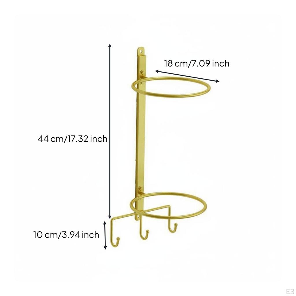 EasyMount Ball Holder Easy to Install Indoor Storage Rack Space Saving Basketball Display