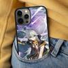 Genshin Impact Razor Manga Soft Phone Case for iPhone 17 Air 16e Pro Max 15 Pro 13 14 Plus 11 12 MagSafe Magnetic Coque